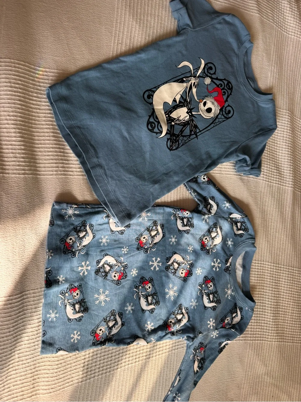 Disney Blue Penguin and Snowflake Kids Pajama Set